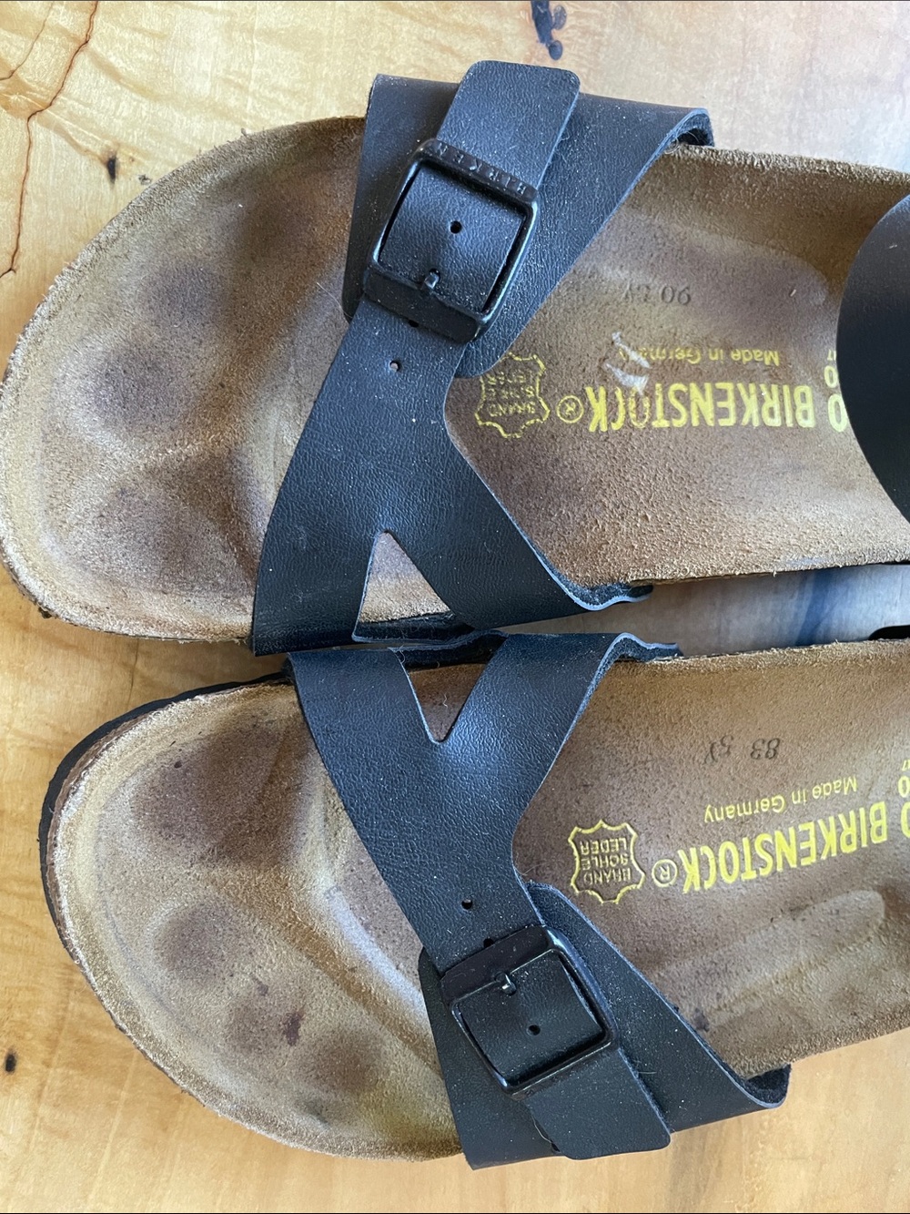 Birkenstock Rio Black Sandals with Adjustable Buckles - Picture 4 of 6